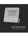 V-TAC 100W LED Прожектор SAMSUNG ЧИП SMD Черно Тяло 6400К - 8847 - 8