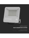 V-TAC 100W LED Прожектор SAMSUNG ЧИП SMD Черно Тяло 6400К - 8847 - 10