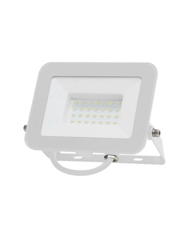 30W LED Прожектор SAMSUNG Чип PRO-S Бяло Тяло 6500К