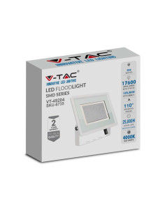 V-TAC 200W LED Прожектор Бяло Тяло 4000K - 6735 - Цена | LEDs4economy 2