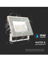 V-TAC 30W LED Прожектор SMD F-Series Бяло Тяло 6400K - 6748 - 3