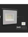 V-TAC 30W LED Прожектор Е-Series G2 Черно Тяло 6500K - 215954 - 2