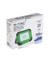 10W LED Прожектор SAMSUNG ЧИП Презаредим USB + SOS Функция IP44 4000K - 7