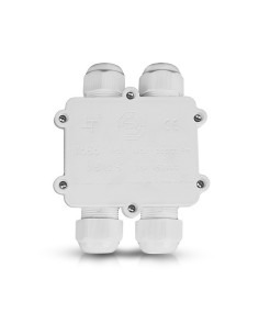 V-TAC Влагозащитена Кутия Бяла 4х8-12мм IP68 - 5983 - Цена | LEDs4economy