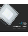 30W LED Прожектор SAMSUNG ЧИП SMD Сиви Тяло 3000К - 2