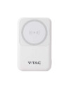 V-TAC 10000mah Магнитна Безжична Външна Батерия с Метален Ринг Бяло - 6