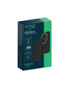 V-TAC 10000mah Магнитна Безжична Външна Батерия с Метален Ринг Черно - 10