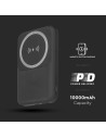 V-TAC 10000mah Магнитна Безжична Външна Батерия с Метален Ринг Черно - 12