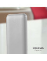 V-TAC 10000mah Външна Батерия 2A 30см Тип C Кабел Сребристо - 23035 - 5