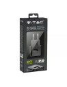 V-TAC 20W Заряден Адаптер 1PD + 1QC Порт Черен - 7