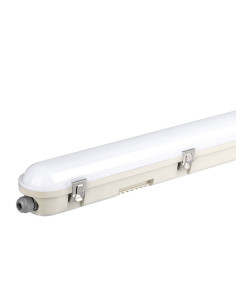 V-TAC LED Влагозащитено Тяло М-Серия 1500мм 48W 4000K Авариино Захранване Стоманен Клип 120lm/W - 2120221 - Цена | LEDs4economy