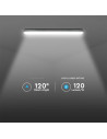 V-TAC LED Влагозащитено Тяло М-Серия 1500мм 48W 4000K Авариино Захранване Стоманен Клип 120lm/W - 2120221 - 5