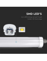 V-TAC LED Влагозащитено тяло X-Серия 1200mm 24W 6500K 160lm/W - 4