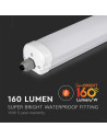 V-TAC LED Влагозащитено тяло X-Серия 1200mm 24W 6500K 160lm/W - 6