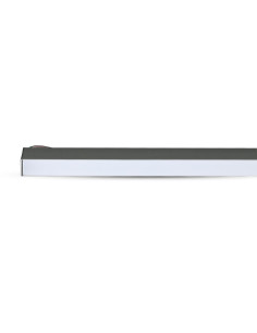 V-TAC LED Линейно Осветление SAMSUNG Чип 40W Висящо Сребърно Тяло 6400К 1200x35x67mm - 21601 - Цена | LEDs4economy 2