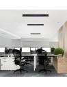 V-TAC LED Линейно Осветление SAMSUNG Чип 40W Външно Черно Тяло 6500K - 20464 - 8