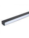 V-TAC LED Линейно Осветление SAMSUNG Чип 40W Външно Черно Тяло 6500K - 20464 - 9