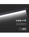 V-TAC LED Линейно Осветление SAMSUNG Чип 40W Външно Черно Тяло 3000K - 20462 - 6