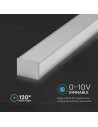 V-TAC LED Линейно Осветление SAMSUNG Чип 40W Висящо Сиво Тяло 4000К 1200x50x65mm - 21384 - 4