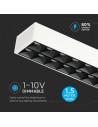 V-TAC LED Линейно Осветление SAMSUNG Чип 60W Висящо Без Свързване Бяло 4000K - 606 - 8