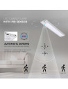 V-TAC 1.5W LED Лампа за Гардероб/Шкаф Сребърно Тяло 3000К IP20 - 2961 - 10