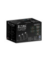 V-TAC 3x7W Смарт Тяло С Колче Черно RGB IP65 - 3015 - 5