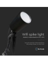 V-TAC 7W Смарт Тяло С Колче Черно RGB IP65 - 3014 - 3