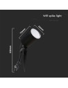 V-TAC 7W Смарт Тяло С Колче Черно RGB IP65 - 3014 - 6