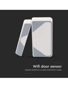 V-TAC Wifi Сензор за Врата Бял - 6782 - Цена | LEDs4economy 2