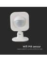 V-TAC Wifi PIR Сензор Черен - 6781 - 6