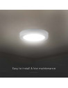 V-TAC 18W LED Панел Външен Монтаж Кръг 6500К - 5