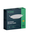 V-TAC 3W LED Backlit Панел Кръг 4000К - 7856 - 6