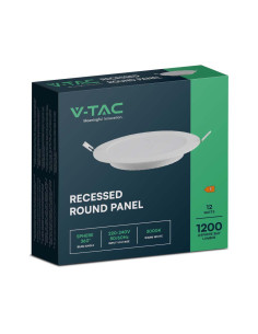 V-TAC 12W LED Backlit Панел Кръг 3000К - 7861 - Цена | LEDs4economy 2