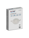 V-TAC 3W LED Premium Панел Кръг 4000K - 216293 - 3