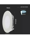 V-TAC 18W LED Premium Панел Кръг 4000K - 214861 - 2