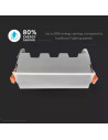 V-TAC 10W LED Линейно Осветление Бяло Бяла Светлина - 6412 - 4