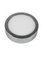V-TAC 12W LED Панел Външен монтаж Хром Кръг Топло Бяла Светлина - 6364 - 2