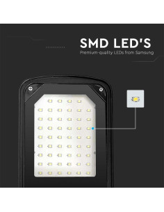 V-TAC 50W LED Улична Лампа 4000К - 10208 - Цена | LEDs4economy 2
