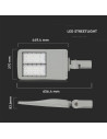V-TAC LED Улична Лампа SAMSUNG Чип 100W 5700K КЛАС I 140 lm/W - 954 - 9