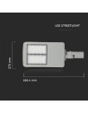 V-TAC LED Улична Лампа SAMSUNG Чип 120W 4000K КЛАС II 140 lm/W - 885 - 8