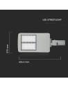 V-TAC LED Улична Лампа SAMSUNG Чип 100W 6400K КЛАС II 140 lm/W - 884 - 6