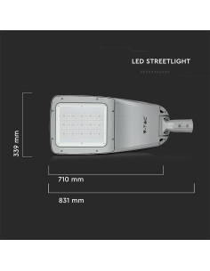 V-TAC LED Улична Лампа SAMSUNG Чип 160W 4000K 302Z+ Class II Type 3M Inventonics 0-10V - 543 - Цена | LEDs4economy
