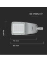 V-TAC LED Улична Лампа SAMSUNG Чип 160W 4000K 302Z+ Class II Type 3M Inventonics 0-10V - 543