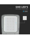 V-TAC LED Улична Лампа SAMSUNG Чип 160W 4000K 302Z+ Class II Type 3M Inventonics 0-10V - 543 - 15