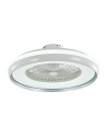 V-TAC 45W LED Тяло/Вентилатор Дистанционно 3в1 AC Мотор Сив Ринг - 217935