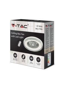 V-TAC 45W LED Тяло/Вентилатор Дистанционно 3в1 - 217935 | LEDs4economy 2