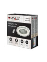V-TAC 45W LED Тяло/Вентилатор Дистанционно 3в1 AC Мотор Сив Ринг - 217935 - 2