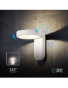 V-TAC 5W Стенна Лампа 3000+4000 Бяло Тяло IP20 - 10447 - 3