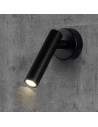 V-TAC 2W LED Стенен Аплик Хотел Кръг 3000 Черно Тяло - 4