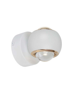 V-TAC 10W LED Стенна Лампа Бяло Тяло 3000 - 23008 - Цена | LEDs4economy